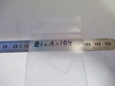 OPTICAL GLASS plate polished pl-pl OPTICS AS PICTURED Z1-A-104