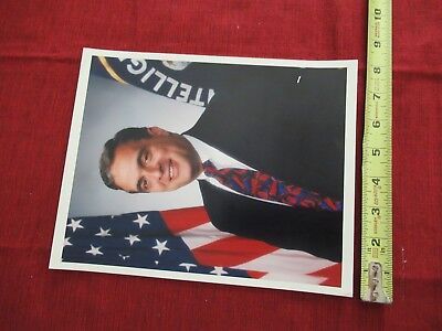 VINTAGE PHOTOGRAPH GEORGE TENNET DIRECTOR CIA CENTRAL INTELLIGENCE AGENCY &BLI