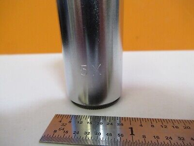 AO SPENCER AMERICAN EYEPIECE 5X MICROSCOPE PART OPTICS AS PICTURED &8M-A-38