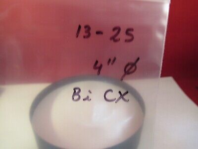 OPTICAL LARGE THICK HEAVY BI CONVEX LENS PRO OPTICS AS PICTURED &13-25