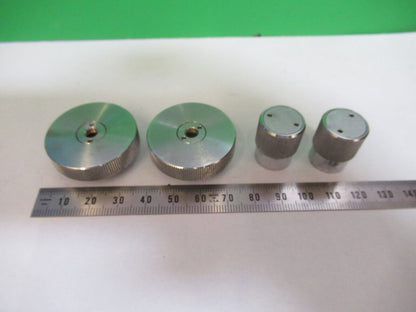 OLYMPUS JAPAN SET OF KNOBS  MICROSCOPE PART AS PICTURED Z9-A-217