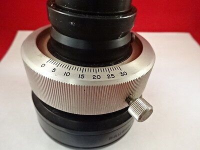 MICROSCOPE PART BAUSCH LOMB SHUTTER PHOTO TUBE OPTICS AS IS B#T3-G-05