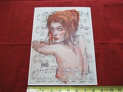 VINTAGE RARE PHOTO of ART of EGON SCHIELE AUSTRIAN PAINTER KLIMT protege #lob-D