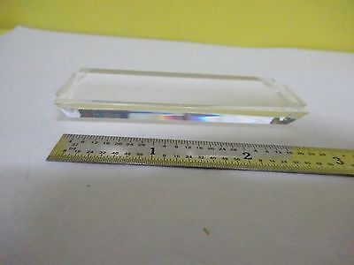 OPTICAL PLASTIC PRISM for MICROSCOPE or LASER OPTICS BIN#W5-09