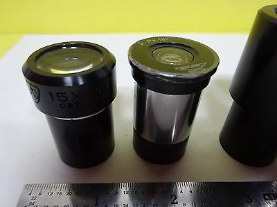 FOR PARTS MICROSCOPE PART EYEPIECES OPTICS AS IS BIN#X2-40