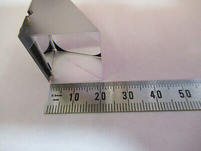 OPTICAL glass prism microscope part optics AS PICTURED &B1-B-28