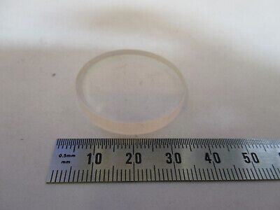 OPTICAL FUSED SILICA FLAT LENS OPTICS AS PICTURED &P6-A-73