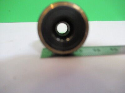 OLYMPUS JAPAN 10X OBJECTIVE LENS OPTICS MICROSCOPE PART AS PICTURED R7-B-10