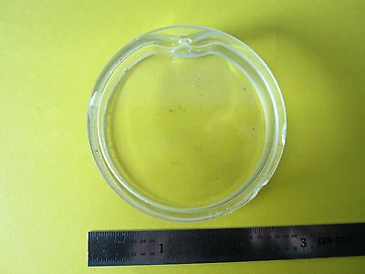 OPTICAL UV CELL QUARTZ ULTRAVIOLET [chipped] LASER OPTICS BIN#28-88