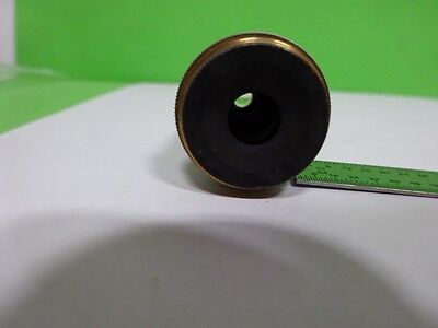 RARE MICROSCOPE PART OBJECTIVE REICHERT AUSTRIA FLUOR 125X OPTICS AS IS BN#72-60