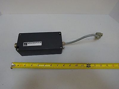 MICROSCOPE PART HEIDENHAIN EXE 602 D/5-F POSITIONING SIGNAL READ AS IS BN#TA-1-3