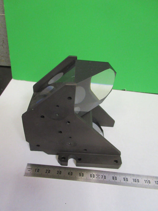 OPTICAL MIL SPEC GLASS PRISM ASSEMBLY COATED LASER OPTICS AS PICTURED &G2-A-45