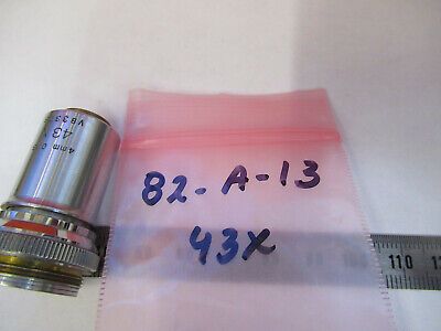 bausch lomb objective 43x LENS microscope part AS PICTURED #82-A-13