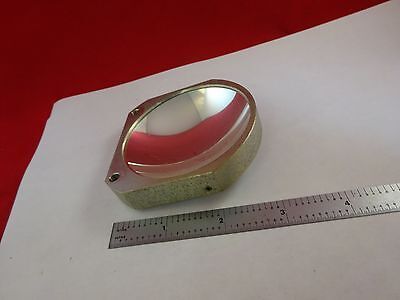 MICROSCOPE PART LEITZ LAMP ILLUMINATOR CONCAVE MIRROR OPTICS AS IS BIN#N2-E-11