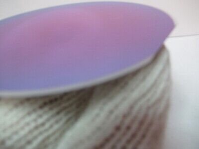 VERY NICE SAPPHIRE WAFER SINGLE CRYSTAL PLATINUM COATED AS PICTURED &7B-B-153