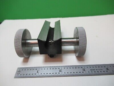 LEITZ WETZLAR MICROMETER KNOBS MICROSCOPE PART OPTICS &17-A-36