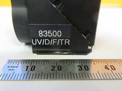 LEICA LEITZ FLUORESCENCE FILTER CUBE 583500 UV MICROSCOPE PART AS PIC P1-A-19