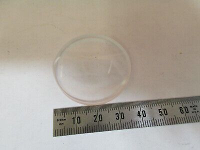 OPTICAL LENS PL CC PLANO CONCAVE FUSED SILICA LASER OPTICS AS PICTURED &P6-A-65