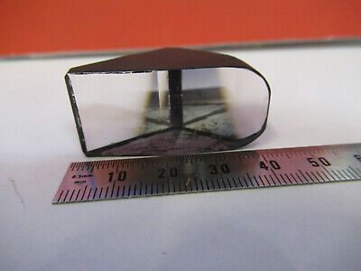 OPTICAL GLASS PRISM MICROSCOPE PART OPTICS AS PICTURED #82-A-16