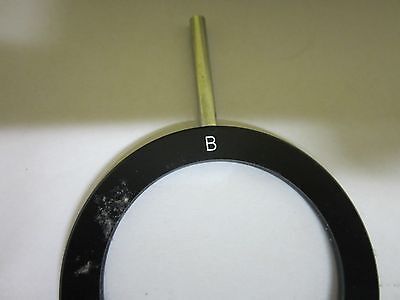 MICROSCOPE PART DIFFUSER B FILTER LENS OPTICS AS IS BIN#U2-B-31