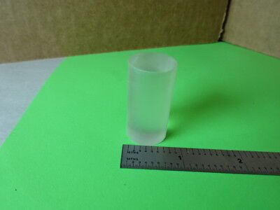 OPTICAL CYLINDER THICK LENS POLISH DULL END FACES OPTICS #84-A-17