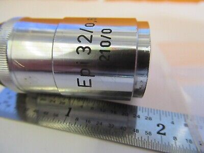 REICHERT AUSTRIA EPI 32X /250 OBJECTIVE MICROSCOPE PART AS PICTURED &1E-C-33