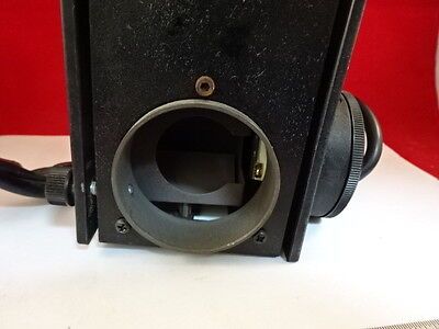 FOR PARTS MICROSCOPE SPARE NIKON LAMP HOUSING ILLUMINATOR OPTICS AS IS #AO-01