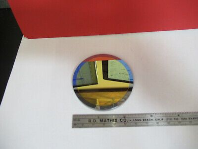 OPTICAL II-IV INFRARED MIRROR THICK SILICON WAFER OPTICS AS PICTURED &F3-FT-01