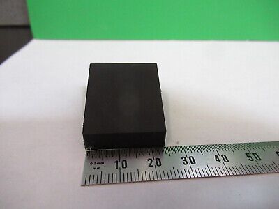 OPTICAL GLASS PRISM ZEISS GERMANY OPTICS MICROSCOPE PART AS PICTURED &A9-B-09