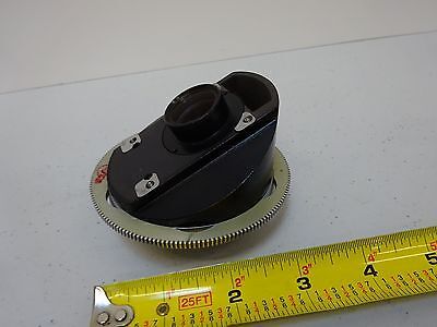 MICROSCOPE PART NOSEPIECE LEITZ L960 OPTICS AS IS BIN#TA-1-4-A