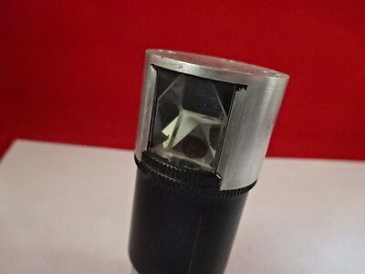 MICROSCOPE PART PROJECTOR EYEPIECE LENS SPLITTER OPTICS AS IS #AD-18