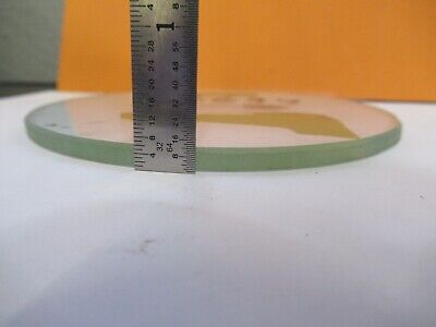 FOR PARTS OPTICAL FLAT GLASS STAGE TABLE MICROSCOPE PART AS PICTURED &4T-A-20