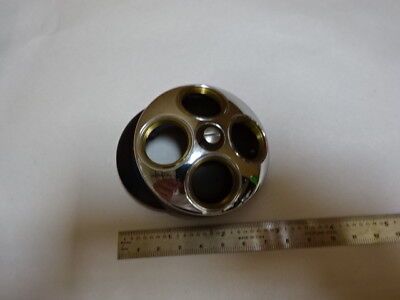 WILD HEERBRUGG SWISS M20 NOSEPIECE MICROSCOPE PART AS IS &Z7-D-05