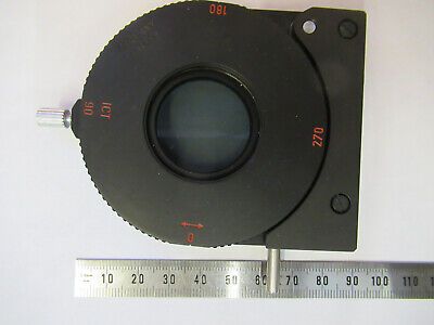 LEICA DMRE GERMANY POL POLARIZER ANALYZER MICROSCOPE PART AS PICTURED P5-B-07