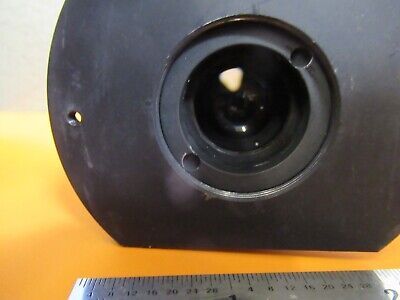 ZEISS GERMANY VERTICAL ILLUMINATOR IRIS LENS POL MICROSCOPE PART AS PIC &A7-A-09