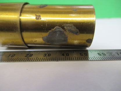 MICROSCOPE PART BAUSCH LOMB ANTIQUE OBJECTIVE CANISTER AS PICTURED &H3-A-33