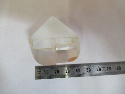 OLYMPUS JAPAN GLASS PRISM HEAD OPTICS MICROSCOPE PART AS PICTURED &8Y-A-90