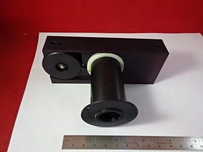 REICHERT POLYVAR LEICA IRIS DIAPHRAGM ASSEMBLY MICROSCOPE PART AS IS #91-109