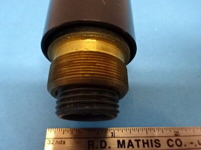 MICROSCOPE PART MOUNTED INSPECTION METROLOGY LENS OPTICS AS IS #90-75