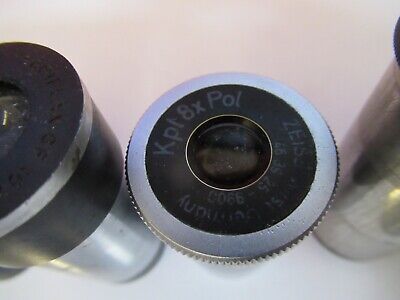 FOR PARTS LOT EYEPIECES AO ZEISS LEITZ OPTI MICROSCOPE PART AS PICTURED &Q1-A-78