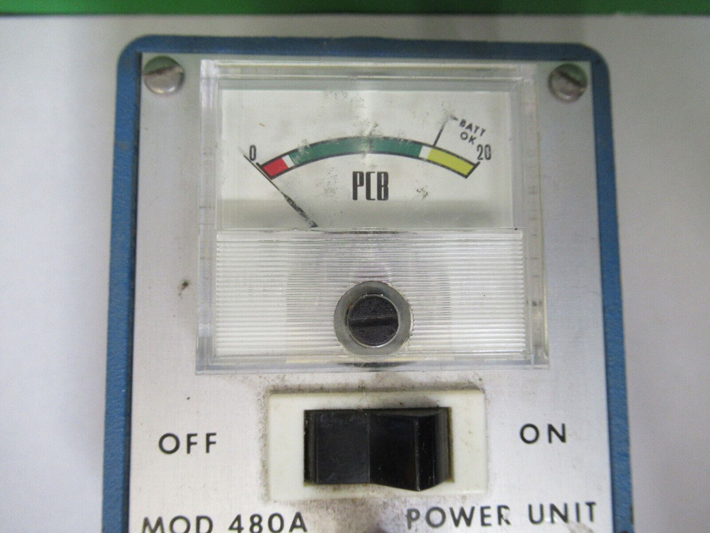 PCB PIEZOTRONICS ICP POWER SUPPLY 480A for ACCELEROMETER AS PICTURED &R4-A-01