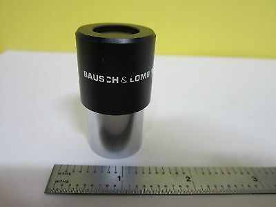 MICROSCOPE PART EYEPIECE BAUSCH LOMB JAPAN WF 10X OPTICS AS IS BIN#U7-12