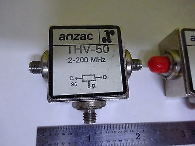 RF MICROWAVE FREQUENCY MODULES ANZAC SMA CONNECTOR AS IS BIN#X7-10