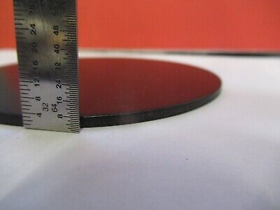 PLASTIC ROUND STAGE PLATE MICROSCOPE PART AS PICTURED &Q1-A-98