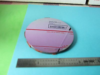 OPTICAL THICK SILICON WINDOW INFRARED LENS AS IS LASER OPTICS BIN#30