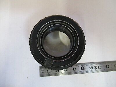 LEITZ WETZLAR SM-LUX lens + iris GERMANY MICROSCOPE PART AS PICTURED &H1-B-92