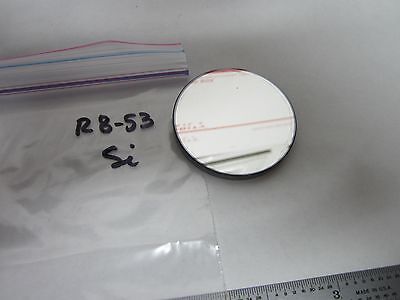 OPTICAL INFRARED SILICON WAFER MIRROR LENS LASER OPTICS AS IS BIN#R8-53