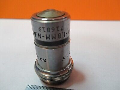 ANTIQUE OBJECTIVE SPENCER 95X OPTICS MIXROSCOPE PART AS PICTURED &7B-B-65