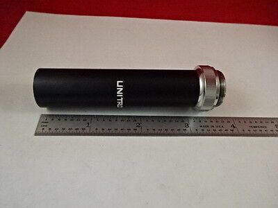 MICROSCOPE PART LONG UNITRON OBJECTIVE 10X OPTICS AS IS #AM-17