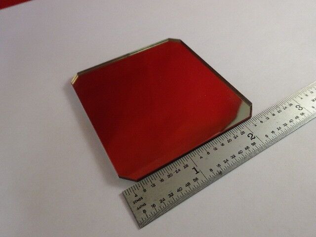 OPTICAL ND NEUTRAL DENSITY FILTER VERY DARK OPTICS OR MIRROR AS PICTURED &3-B-09